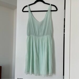 Zara Mint Green Sleeveless Dress
